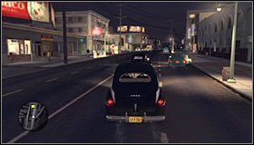 Najlepiej byłoby podjechać nieco na północ i następnie skręcić na wschód, wybierając ulicę 4th Street #1 - Case 1 - Upon Reflection | Główne śledztwa w LA Noire - L.A. Noire - poradnik do gry