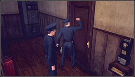 Możesz już skierować się po schodach na piętro #1 - Case 1 - Upon Reflection | Główne śledztwa w LA Noire - L.A. Noire - poradnik do gry
