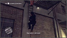 Drogę Bowersowi wkrótce zatarasuje radiowóz #1, w rezultacie czego zbieg przystąpi do wspinaczki - Case 3 - Warrants Outstanding | Główne śledztwa w LA Noire - L.A. Noire - poradnik do gry