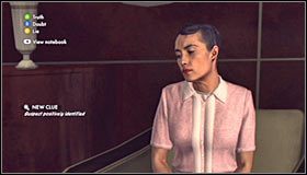 Zadaj teraz Clovis drugie pytanie, czyli Possible murder suspect (Podejrzany o popełnienie morderstwa) #1 - Case 4 - Buyer Beware (1) | Główne śledztwa w LA Noire - L.A. Noire - poradnik do gry