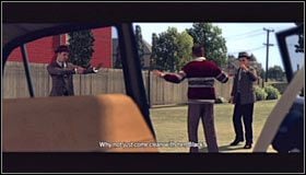 Ruszaj w stronę miejsca, w którym Black został już zatrzymany przez Twojego partnera #1 - Case 5 - The Drivers Seat (3) | Główne śledztwa w LA Noire - L.A. Noire - poradnik do gry