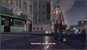 Odejdź od ciała i ponownie porozmawiaj z koronerem #1 - Case 6 - A Marriage Made in Heaven (1) | Główne śledztwa w LA Noire - L.A. Noire - poradnik do gry