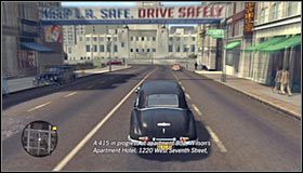 Otwórz notatnik i zaplanuj podróż do zlokalizowanej na zachód stąd lokacji [Bishops Apartment - 2701 Wilshire Boulevard] #1 - Case 7 - A Fallen Idol (2) | Główne śledztwa w LA Noire - L.A. Noire - poradnik do gry