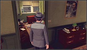 Powróć do głównego korytarza apartamentu i obejrzyj znajdujące się tu siodło #1 - Case 7 - A Fallen Idol (2) | Główne śledztwa w LA Noire - L.A. Noire - poradnik do gry