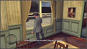 Gra wyświetli krótką scenkę z pojawienia się w mieszkaniu Alonzo Mendeza #1 - Case 8 - The Red Lipstick Murder (3) | Główne śledztwa w LA Noire - L.A. Noire - poradnik do gry