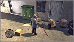 Przyjrzyj się teraz śladom krwi odchodzącym od miejsca zbrodni #1 - Case 10 - The Silk Stocking Murder (1) | Główne śledztwa w LA Noire - L.A. Noire - poradnik do gry