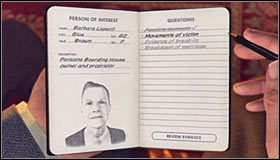 Pierwsze pytanie z listy to Possible suspects (Podejrzani) #1 - Case 10 - The Silk Stocking Murder (2) | Główne śledztwa w LA Noire - L.A. Noire - poradnik do gry