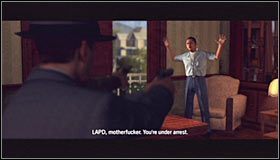 Wejdź do budynku i skieruj się w stronę klatki schodowej #1 - Case 10 - The Silk Stocking Murder (2) | Główne śledztwa w LA Noire - L.A. Noire - poradnik do gry