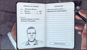 Niezależnie od tego w jaki sposób pościg się zakończył, będziesz musiał zadać kilka pytań Richardowi Batesowi zanim ten zostanie aresztowany - Case 11 - The White Shoe Slaying (2) | Główne śledztwa w LA Noire - L.A. Noire - poradnik do gry