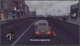 Nie musisz na szczęście zapamiętywać trasy przejazdu autobusu, gdyż otwierając w dowolnym momencie mapę miasta będziesz ją mógł podejrzeć #1 - Case 11 - The White Shoe Slaying (3) | Główne śledztwa w LA Noire - L.A. Noire - poradnik do gry