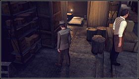 Ruszaj za Robbinsem #1, który skieruje się na tyły sklepu - Case 12 - The Studio Secretary Murder (2) | Główne śledztwa w LA Noire - L.A. Noire - poradnik do gry