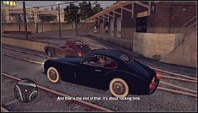 W trakcie przeprawy przez tunel pozostawaj na prawym torowisku, a to dlatego, że w trakcie pościgu na lewym torowisku minie Was kilka jadących w przeciwną stronę wagoników #1 - Case 12 - The Studio Secretary Murder (3) | Główne śledztwa w LA Noire - L.A. Noire - poradnik do gry