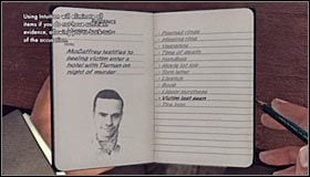 Przesłuchanie rozpocznij od zadania pytania Relationship with victim (Relacje z ofiarą) #1 - Case 12 - The Studio Secretary Murder (4) | Główne śledztwa w LA Noire - L.A. Noire - poradnik do gry