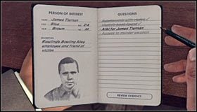 Kolejne pytanie to Victims book found (Odnaleziona książka ofiary) #1 - Case 12 - The Studio Secretary Murder (4) | Główne śledztwa w LA Noire - L.A. Noire - poradnik do gry