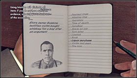 Jako że mężczyzna będzie się upierał, że nic nie pamięta z zeszłej nocy, zarzuć mu kłamstwo poprzez wciśnięcie przycisku Y (Lie) #1 - Case 12 - The Studio Secretary Murder (4) | Główne śledztwa w LA Noire - L.A. Noire - poradnik do gry