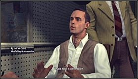 McCaffrey stwierdzi, że ktoś podłożył rzeczy do jego mieszkania - Case 12 - The Studio Secretary Murder (4) | Główne śledztwa w LA Noire - L.A. Noire - poradnik do gry