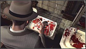 Ostatnie ważne miejsce to obszar na lewo od zlewozmywaka #1 - Case 13 - The Quarter Moon Murders (4) | Główne śledztwa w LA Noire - L.A. Noire - poradnik do gry