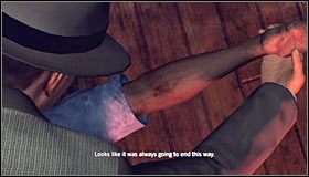 Teraz podejdź do ciała leżącego na podłodze #1 i po wciśnięciu przycisku A zaczekaj aż zostanie ono odwrócone - Case 14 - The Black Caesar (1) | Główne śledztwa w LA Noire - L.A. Noire - poradnik do gry