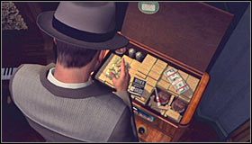 Pokonanie bandziorów pozwoli Ci powrócić do radia i zbadać zawartość skrytki - Case 14 - The Black Caesar (3) | Główne śledztwa w LA Noire - L.A. Noire - poradnik do gry