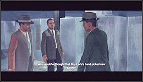 Wciśnij przycisk A w celu otwarcia jednej ze skrzyń i zapoznania się z jej zawartością #1 - Case 14 - The Black Caesar (5) | Główne śledztwa w LA Noire - L.A. Noire - poradnik do gry