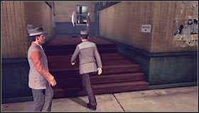 Akcja wkrótce przeniesie się w okolice szatni - Case 15 - The Set Up (1) | Główne śledztwa w LA Noire - L.A. Noire - poradnik do gry