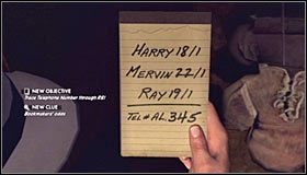Po otwarciu szafki zainteresuj się wyłącznie lewym obiektem #1 - Case 15 - The Set Up (1) | Główne śledztwa w LA Noire - L.A. Noire - poradnik do gry