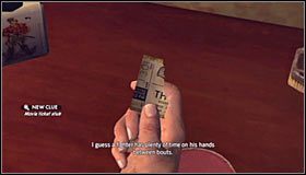 Na początek zdecyduj się na podniesienie lewego przedmiotu #1 - Case 15 - The Set Up (1) | Główne śledztwa w LA Noire - L.A. Noire - poradnik do gry