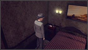 Obejdź stolik i zbadaj grzałkę #1, wysłuchując krótkiego komentarza na temat minięcia się z poszukiwanym bokserem - Case 15 - The Set Up (1) | Główne śledztwa w LA Noire - L.A. Noire - poradnik do gry