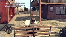 Zacznij od podejścia do ławki i wciśnięcia przycisku A #1, dzięki czemu bohater zasłonie się gazetą - Case 15 - The Set Up (2) | Główne śledztwa w LA Noire - L.A. Noire - poradnik do gry