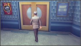 Wyjdź z lokalu, udaj się do radiowozu i zaplanuj podróż do lokacji [The Blue Room - 6026 Hollywood Boulevard] #1 - Case 16 - Manifest Destiny (1) | Główne śledztwa w LA Noire - L.A. Noire - poradnik do gry