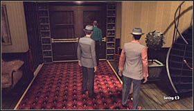 Zmagania będziesz mógł kontynuować następnego dnia, automatycznie zjawiając się przy restauracji The Mocambo Club #1 z zamiarem przesłuchania Mickeya Cohena - Case 16 - Manifest Destiny (2) | Główne śledztwa w LA Noire - L.A. Noire - poradnik do gry