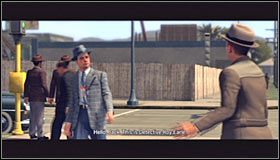 Powróć do radiowozu i zaplanuj podróż do lokacji [Kelsos Apartment - 1408 North El Centro Avenue] #1 - Case 16 - Manifest Destiny (2) | Główne śledztwa w LA Noire - L.A. Noire - poradnik do gry