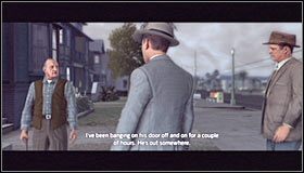 Pozostań w radiowozie i zaplanuj podróż do lokacji [Chapmans Apartment - 650 North Kingsley Drive] #1 - Case 18 - A Walk in Elysian Fields (2) | Główne śledztwa w LA Noire - L.A. Noire - poradnik do gry