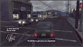 Gra wyświetli teraz scenkę przerywnikową z udziałem Herberta Chapmana, który wyjdzie z pobliskiej pralni #1 - Case 18 - A Walk in Elysian Fields (2) | Główne śledztwa w LA Noire - L.A. Noire - poradnik do gry