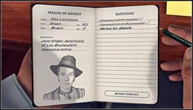 Kontynuuj rozmowę, zadając pytanie Connection to Buchwalter (Znajomość Buchwaltera) #1 - Case 19 - House of Sticks (1) | Główne śledztwa w LA Noire - L.A. Noire - poradnik do gry