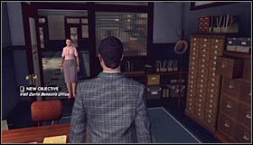 Na sam koniec spotkania Elsa przywoła temat niejasnych działań firmy Elysian Fields w związku z budową nowych domów, jak również podaruje Jackowi swój numer telefonu, dzięki czemu w Twoim notatniku pojawi się nowy wpis (Clue - Slip of paper) #1 - Case 19 - House of Sticks (1) | Główne śledztwa w LA Noire - L.A. Noire - poradnik do gry