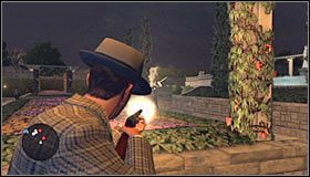 Stopniowo przesuwaj się w stronę widocznej w oddali posiadłości - Case 20 - A Polite Invitation (3) | Główne śledztwa w LA Noire - L.A. Noire - poradnik do gry