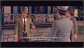 Nie możesz już teraz wyruszyć na ranczo, gdyż gra powróci do wydarzeń z poprzedniego dnia - Case 21 - A Different Kind of War (1) | Główne śledztwa w LA Noire - L.A. Noire - poradnik do gry