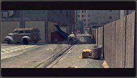 Po dotarciu na miejsce gra automatycznie wyświetli scenkę przerywnikową, na której pokazany zostanie mężczyzna, który zdemolował aptekę #1 - Pawnshop Holdup; Boxing Clever | Przestępstwa w LA Noire - L.A. Noire - poradnik do gry