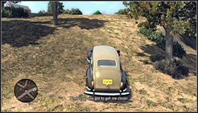 Jeżeli nie będziesz w stanie przestrzelić opon, to licz się z koniecznością kontynuowania pościgu, wykonując po drodze kilka skrętów - Thicker Than Water | Przestępstwa w LA Noire - L.A. Noire - poradnik do gry