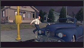 Po dotarciu na miejsce gra automatycznie wyświetli scenkę przerywnikową - Camera Obscura | Przestępstwa w LA Noire - L.A. Noire - poradnik do gry