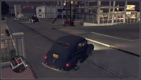 Szybko podbiegnij do najbliżej zaparkowanego pojazdu #1 i ruszaj śladem uciekiniera - The Badger Game | Przestępstwa w LA Noire - L.A. Noire - poradnik do gry