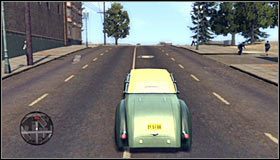 Po przejechaniu kilkudziesięciu metrów po raz kolejny zmuszony zostaniesz do skręcenia w prawo #1 - Paper Sack Holdup | Przestępstwa w LA Noire - L.A. Noire - poradnik do gry