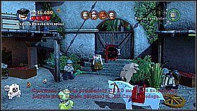 Butelka 5 - We fragmencie, gdzie mamy obudzić pana Gibbsa kopiemy psem po prawej stronie (koło świni) - Tortuga - butelki | Klątwa Czarnej Perły | LEGO Piraci z Karaibów - LEGO Piraci z Karaibów - poradnik do gry