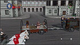 Przeskakujemy po powozach - Serce Londynu - opis przejścia | Na nieznanych wodach | LEGO Piraci z Karaibów - LEGO Piraci z Karaibów - poradnik do gry