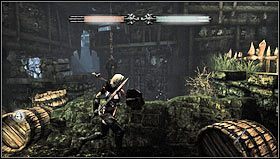 Po krótkiej potyczce otworzymy drzwi, za którymi podniesiemy smoczą łzę [1] i ruszymy dalej wąskimi uliczkami miasta pokonując po drodze kilku Wargarów - Rozdział 1- Miasto Dyfed (sekcje 1.1-1.2) | Opis przejścia Hunted Kuźnia Demona - Hunted: Kuźnia Demona - poradnik do gry