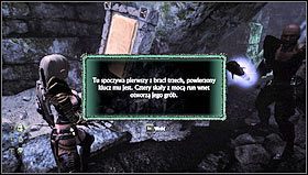 Wejdziemy w ten sposób do pomieszczeniu, na którego środku znajduje się duży sarkofag [1], a za nim jeszcze większe wrota - Rozdział 1- Miasto Dyfed (sekcje 1.3-1.6) | Opis przejścia Hunted Kuźnia Demona - Hunted: Kuźnia Demona - poradnik do gry