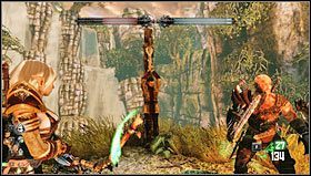 W końcu wyjdziemy z mrocznych podziemi na światło dzienne i zobaczymy jeńców transportowanych mostami zwisającymi nad przepaścią [1] - Rozdział 3- Puszcza Govad (sekcje 3.1-3.3) | Opis przejścia Hunted Kuźnia Demona - Hunted: Kuźnia Demona - poradnik do gry