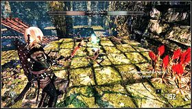 Dostaniemy się w ten sposób na wyższy poziom z kolejną równoważnią [1], ją również możemy wykorzystać podobnie jak poprzednio - Rozdział 3- Puszcza Govad (sekcje 3.4-3.6) | Opis przejścia Hunted Kuźnia Demona - Hunted: Kuźnia Demona - poradnik do gry