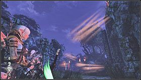 Po batalii dojdziemy do otwartego przejścia, w którym można znaleźć kamień zmiany bohatera oraz portal serafiny - Rozdział 3- Puszcza Govad (sekcje 3.4-3.6) | Opis przejścia Hunted Kuźnia Demona - Hunted: Kuźnia Demona - poradnik do gry